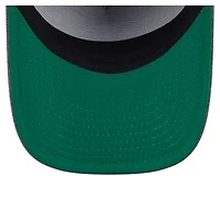 Casquette snapback pré-courbée 9FIFTY des Philadelphia 76ers de New Era pour homme, couleur anthracite