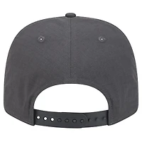 Men's New Era Graphite Philadelphia 76ers Team Elevated Patch 9SEVENTY Adjustable Hat