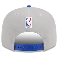 V107988 76ers 23 NBA NWE DRAFT GRIS 2 TONS SNAPBACK 9FIFTY HATMENSNP