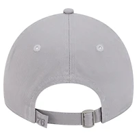 Men's New Era Gray Philadelphia 76ers Tonal 9TWENTY Adjustable Hat