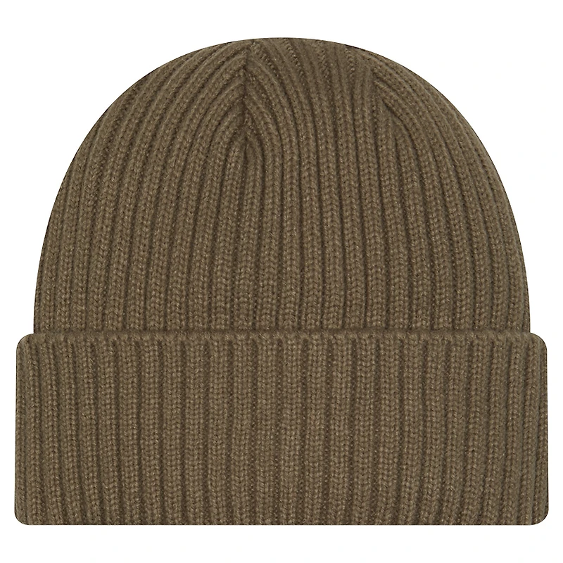 Bonnet à revers en tricot olive Philadelphia 76ers Color Pack pour homme New Era