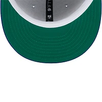Casquette Snapback 9FIFTY Tip-Off 9FIFTY des Philadelphia 76ers New Era, bleu royal/gris pour hommes
