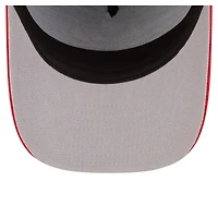 Men's New Era  Royal/Red Philadelphia 76ers 80s Throwback A-Frame 9FIFTY Snapback Hat