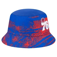 Men's New Era  Royal/Red Philadelphia 76ers Tip-Off Bucket Hat