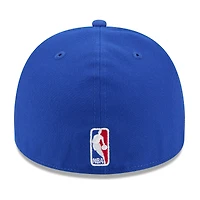 Men's New Era Royal Philadelphia 76ers 2025 NBA Draft A-Frame 59FIFTY Fitted Hat