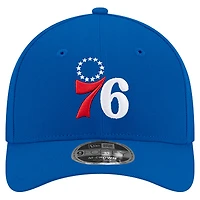 Casquette New Era Royal Philadelphia 76ers 9FORTY Stock M-Crown pour homme
