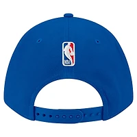 Men's New Era Royal Philadelphia 76ers 9FORTY Stock M-Crown Adjustable Hat