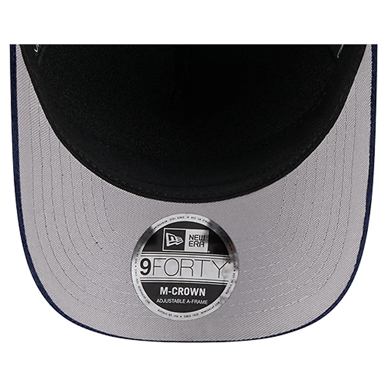 Men's New Era Royal Philadelphia 76ers 9FORTY Stock M-Crown Adjustable Hat