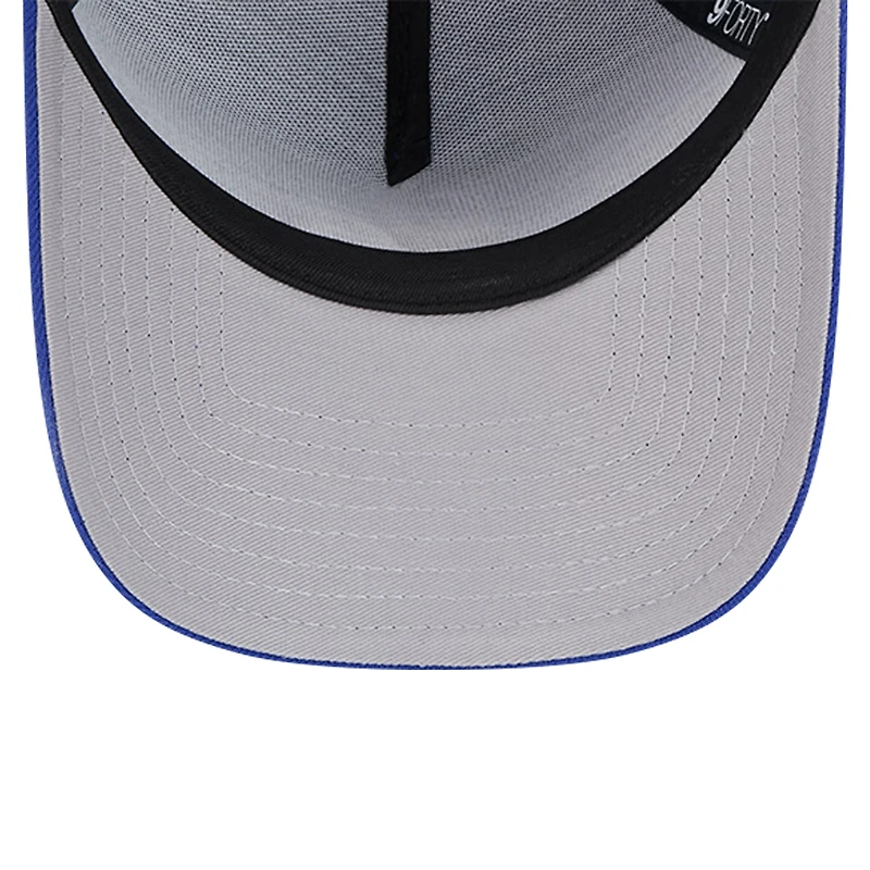 Men's New Era Royal Philadelphia 76ers A-Frame 9FORTY Adjustable Hat