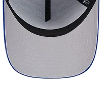 Men's New Era Royal Philadelphia 76ers A-Frame 9FORTY Adjustable Hat