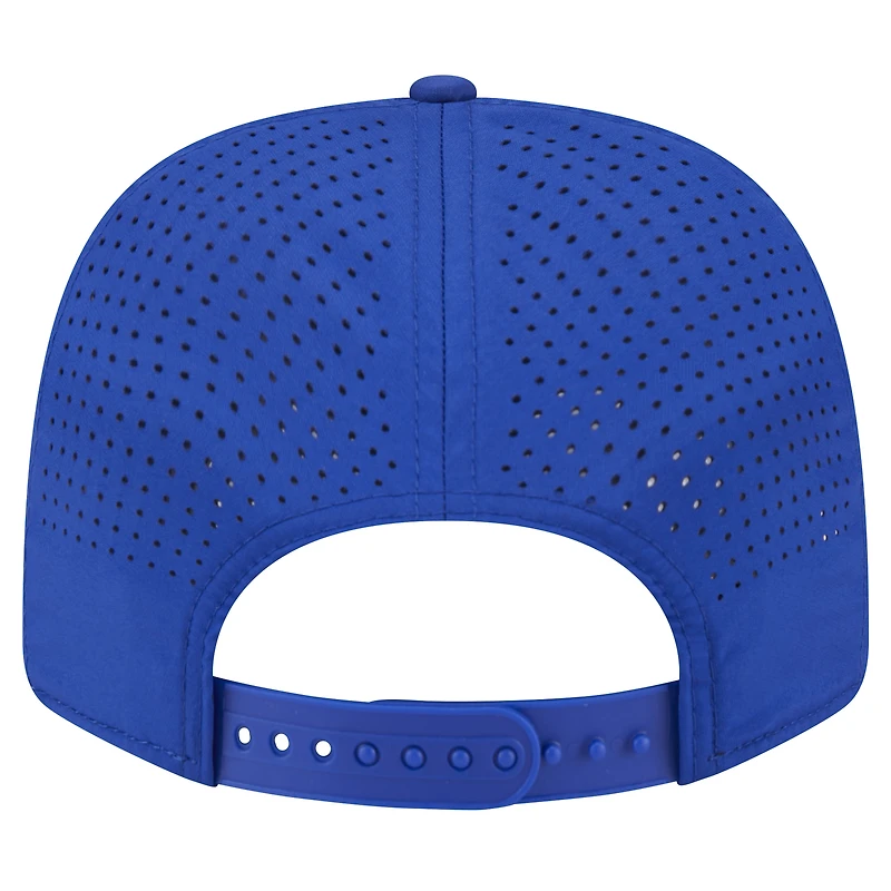 Casquette ajustable extensible à boutons-pression New Era Royal Philadelphia 76ers Adventure Perform 9SEVENTY pour homme