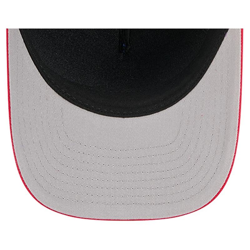 Casquette ajustable New Era Royal Philadelphia 76ers Bold Arch COOLERA 9FORTY A-Frame M-Crown pour homme