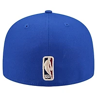 Casquette ajustée New Era Royal Philadelphia 76ers Core Logo 59FIFTY pour homme