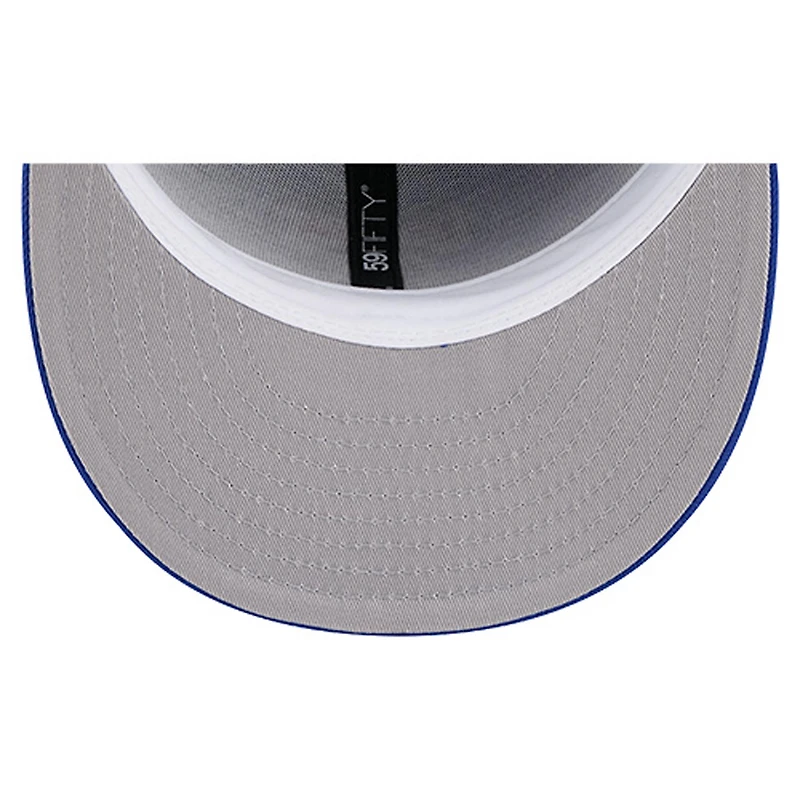 Casquette ajustée New Era Royal Philadelphia 76ers Core Logo 59FIFTY pour homme