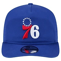 Men's New Era  Royal Philadelphia 76ers Cotton 19TWENTY Adjustable Hat