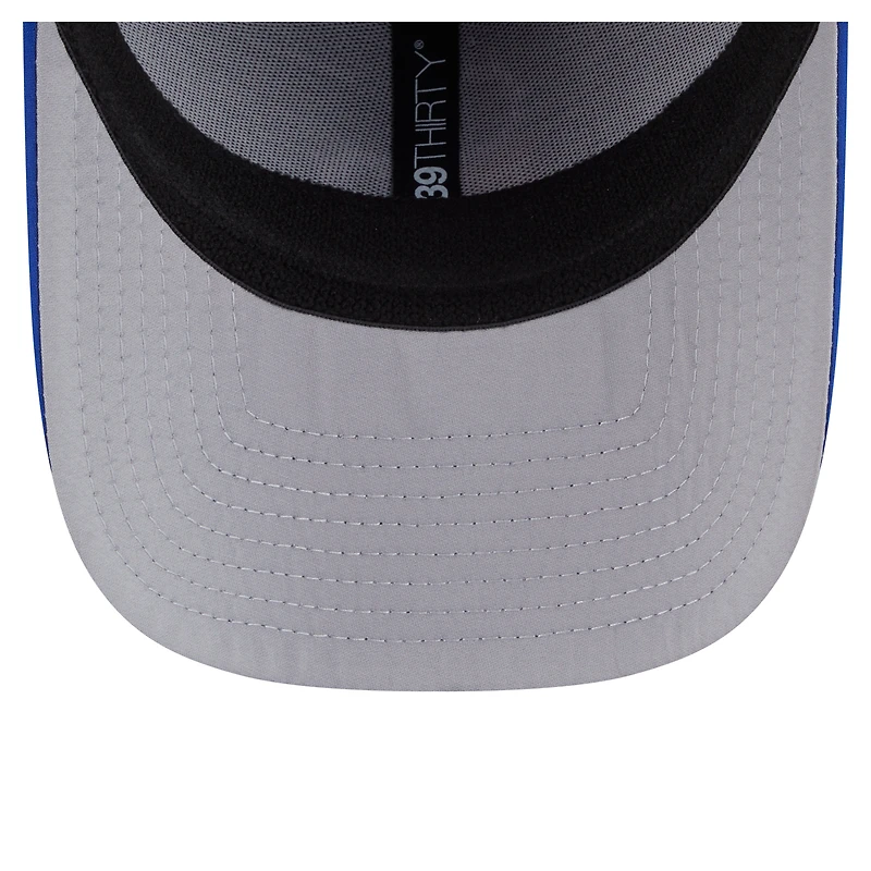 Men's New Era Royal Philadelphia 76ers Featherweight Poly Rope Flex 39Thirty Hat
