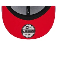 Men's New Era Royal Philadelphia 76ers  Rally Drive Flames 9FIFTY Snapback Hat