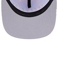 Men's New Era Royal Philadelphia 76ers Seeing Diamonds A-Frame Trucker 9FIFTY Snapback Hat