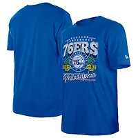 T-shirt de sport classique Philadelphia 76ers Royal New Era pour homme