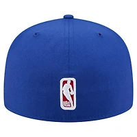 Casquette ajustée New Era Royal Philadelphia 76ers State Stitch 59FIFTY pour homme