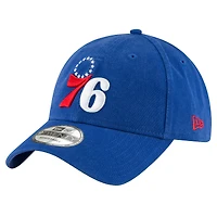 Casquette ajustable Royal Philadelphia 76ers Team 2.0 9TWENTY New Era pour homme