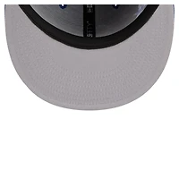 Casquette ajustée New Era Royal Philadelphia 76ers Team Collage 59FIFTY pour homme