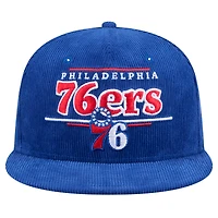 Casquette Snapback 9FIFTY en velours côtelé Philadelphia 76ers de New Era pour homme