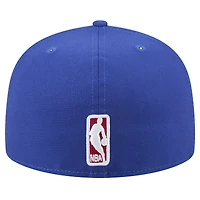 Casquette ajustée Philadelphia 76ers Throwback Pennant 59FIFTY pour homme New Era Royal
