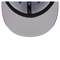 Men's New Era Royal Philadelphia 76ers Tip-Off 9FIFTY Snapback Hat