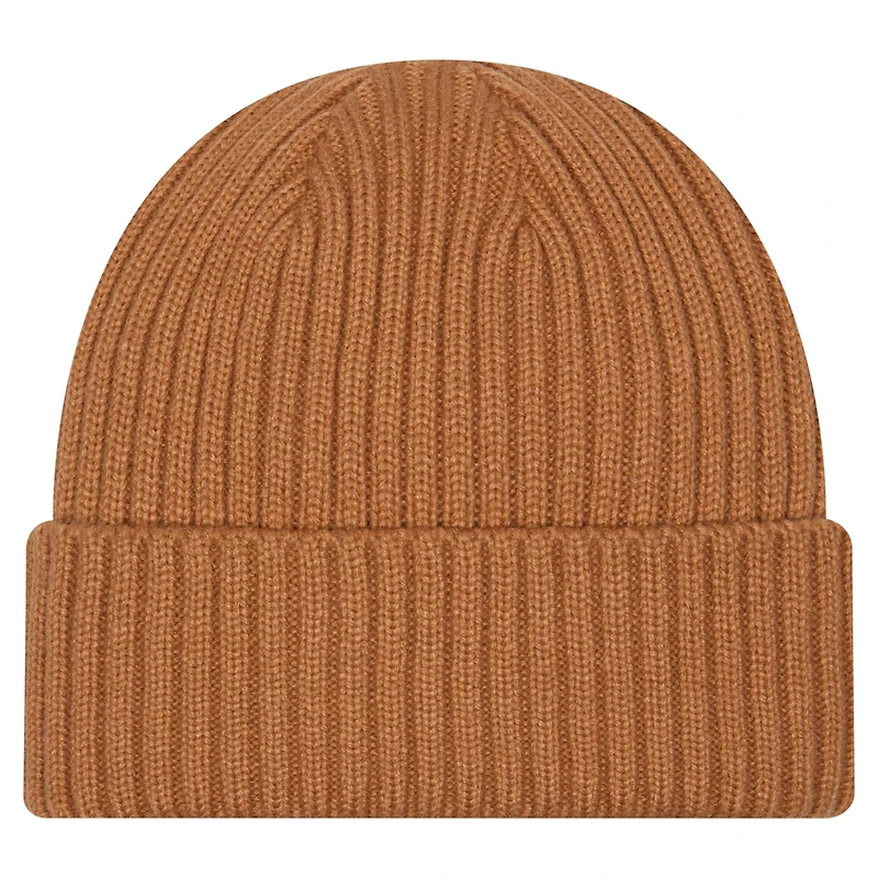 Men's New Era Tan Philadelphia 76ers Color Pack Cuffed Knit Hat