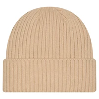 Bonnet à revers en tricot beige Philadelphia 76ers Color Pack pour homme New Era