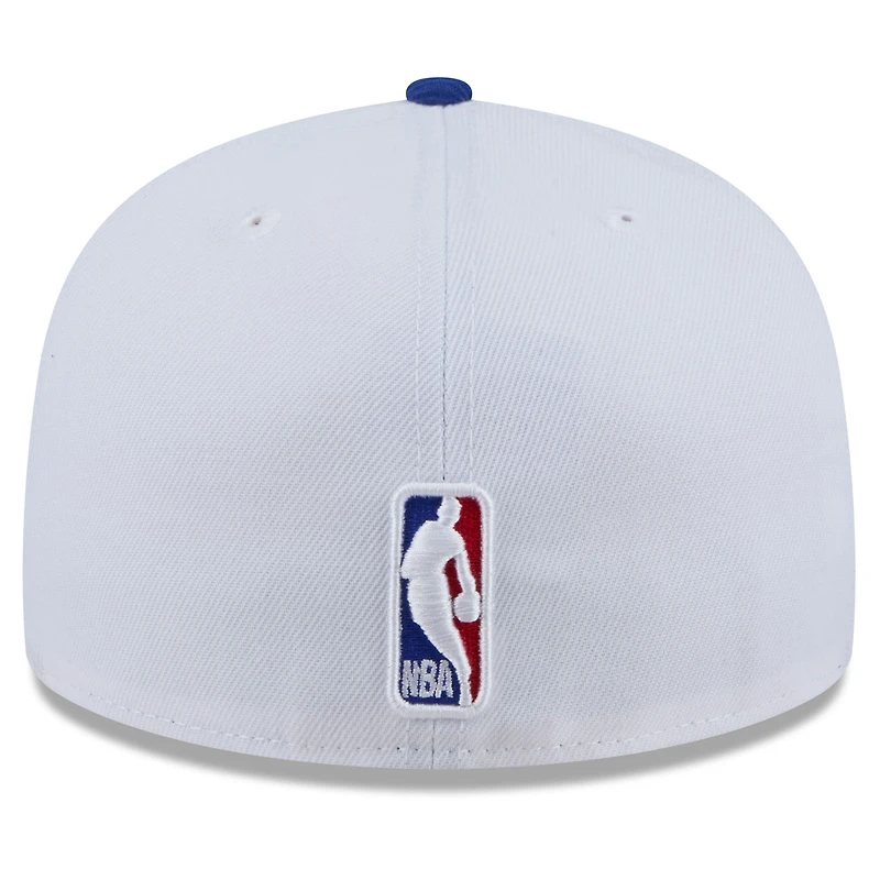Men's New Era  White Philadelphia 76ers 2024/25 City Edition 59FIFTY Fitted Hat