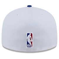 Men's New Era  White Philadelphia 76ers 2024/25 City Edition 59FIFTY Fitted Hat