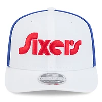 Casquette extensible à boutons-pression Philadelphia 76ers 2024/25 City Edition 9SEVENTY New Era pour homme