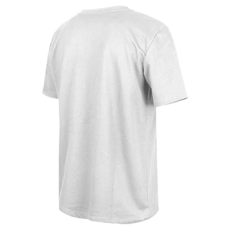 Men's New Era White Philadelphia 76ers Sport Classics Oversized T-Shirt