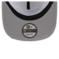 Casquette ajustable New Era blanche Philadelphia 76ers Team Cheer Rope 19TWENTY pour homme