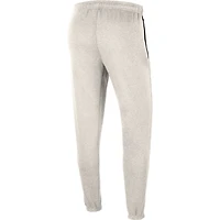 Men's Nike Ash/Royal Philadelphia 76ers 75th Anniversary Courtside Fleece Pants
