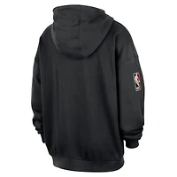 Men's Nike Black Philadelphia 76ers Classic Edition Hardwood Classics Premium Club Heavyweight Fleece Hoodie