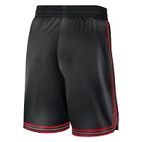 Men's Nike Black Philadelphia 76ers Classic Edition Hardwood Classics Premium DNA Shorts