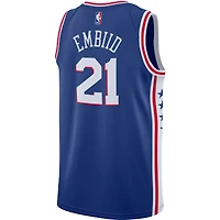 Men's Nike Joel Embiid Royal Philadelphia 76ers 2019/2020 Swingman Jersey - Icon Edition