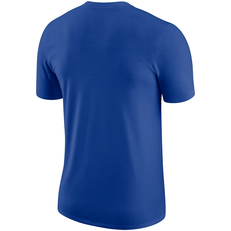 T-shirt surdimensionné Nike Joel Embiid Royal Philadelphia 76ers avec nom et numéro pour homme