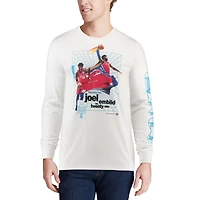 T-shirt à manches longues Nike Joel Embiid Philadelphia 76ers Time Warp pour homme