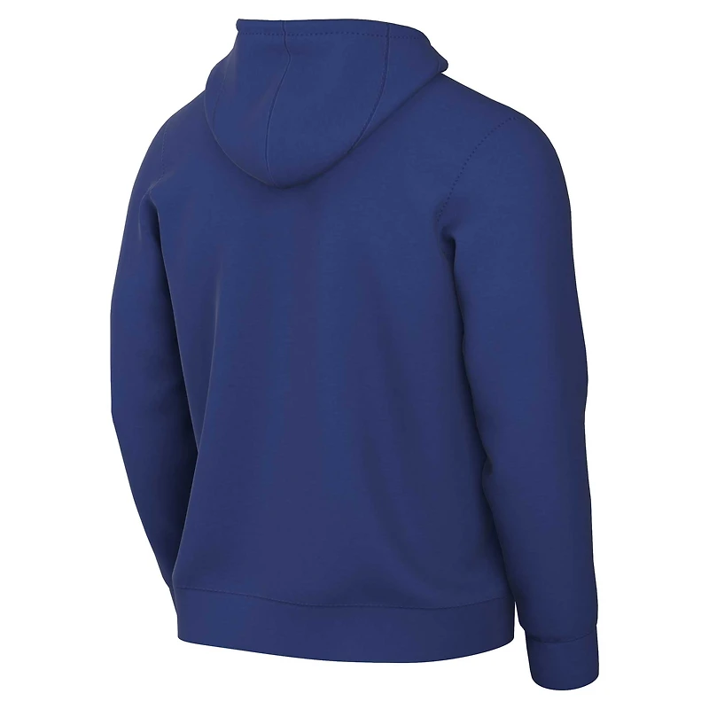 Sweat à capuche Nike Royal Philadelphia 76ers 2022/23 Spotlight pour homme, idéal l'entraînement sur le terrain.