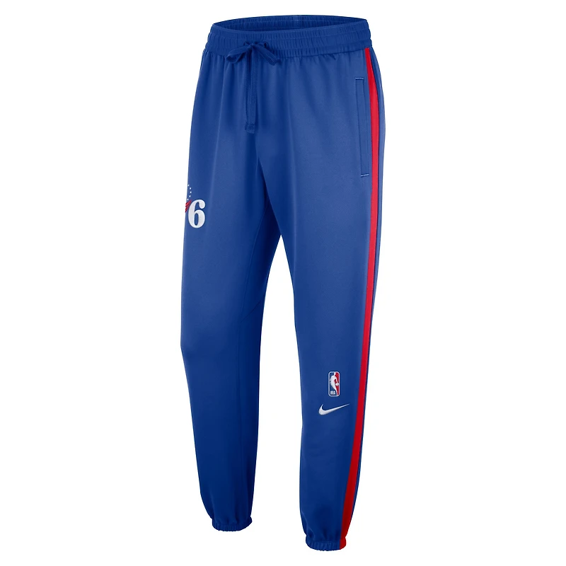 Pantalon de performance Nike Royal Philadelphia 76ers Authentic Showtime pour Homme