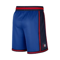 Short de performance d'avant-match des 76ers Philadelphie Royal Nike pour Homme