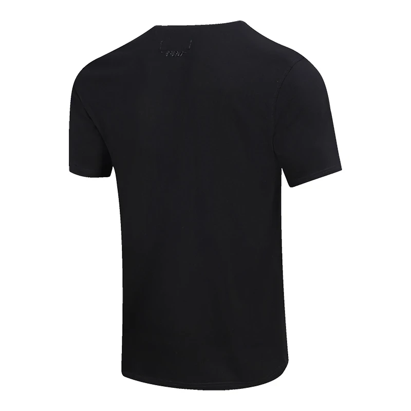 Men's Pro Standard Black Philadelphia 76ers Washed Neon T-Shirt