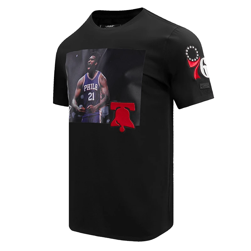 T-shirt noir Pro Standard Joel Embiid pour hommes des Philadelphia 76ers Player Unguardable