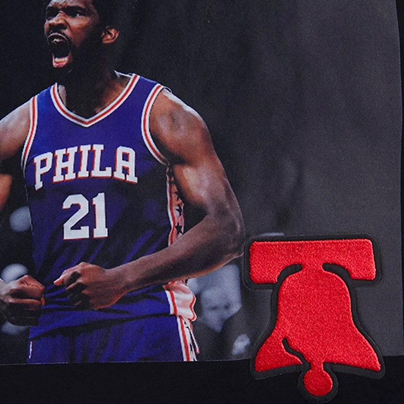 T-shirt noir Pro Standard Joel Embiid pour hommes des Philadelphia 76ers Player Unguardable