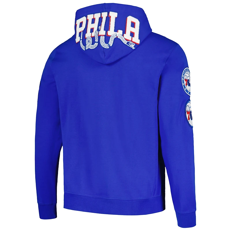 Sweat à capuche Pro Standard Joel Embiid Royal Philadelphia 76ers Player pour hommes