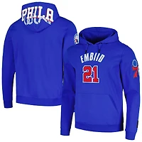 Sweat à capuche Pro Standard Joel Embiid Royal Philadelphia 76ers Player pour hommes